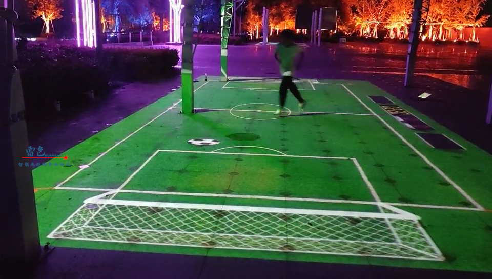 雷色光電為清素公園打造戶外地面互動(dòng)項(xiàng)目(圖4)