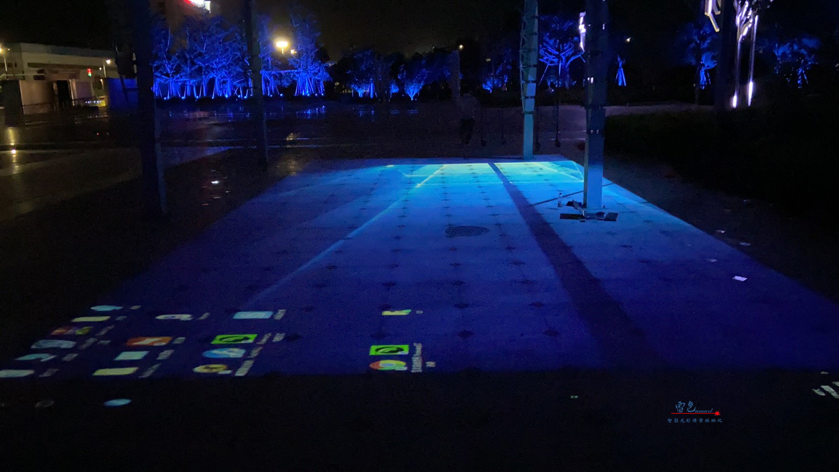 雷色光電為清素公園打造戶外地面互動(dòng)項(xiàng)目(圖9)